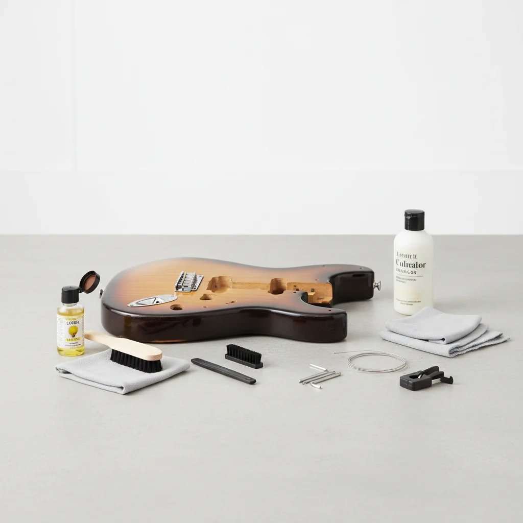 electric guitar cleaning frequency