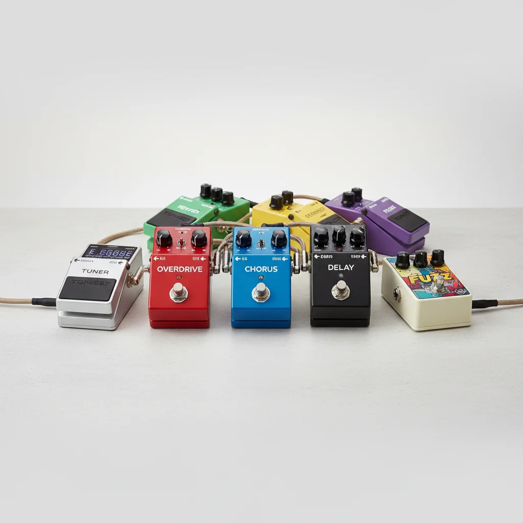electric guitar pedals